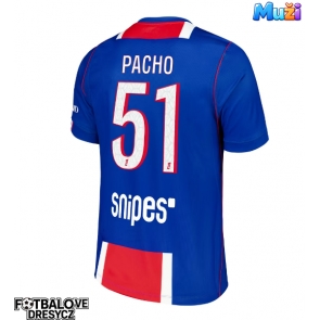 Paris Saint-Germain Willian Pacho #51 Domácí Dres 2026-27 Krátký Rukáv